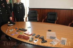 Il materiale sequestato