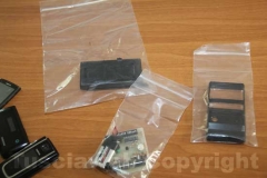 Il materiale sequestato