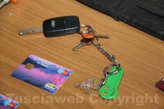 Il materiale sequestato