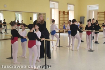 A lezione di danza con Alessandra Celentano