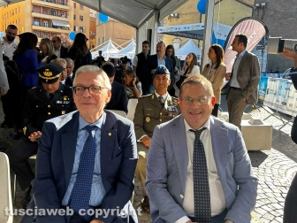 Viterbo Half marathon 2026 - Il prefetto Pomponio e il questore Di Munno