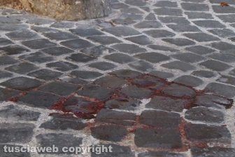 Aggressione nel centro storico di Viterbo - Due giovani accoltellati in via Valle Piatta