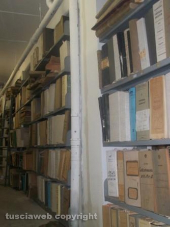 Allagamenti periodici all\'Archivio di Stato, tra nubifragi e infiltrazioni