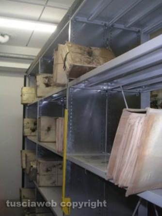Allagamenti periodici all\'Archivio di Stato, tra nubifragi e infiltrazioni