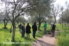 Parco a santa Barbara, la manifestazione dei cittadini