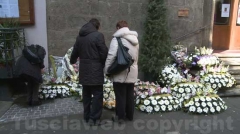 Vitorchiano  - I funerali della piccola Irene