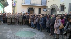 Vitorchiano  - I funerali della piccola Irene