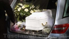 Vitorchiano  - I funerali della piccola Irene