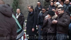 Vitorchiano  - I funerali della piccola Irene