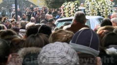 Vitorchiano  - I funerali della piccola Irene