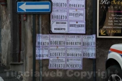 Caprarola - Il funerale di Roberto Marchini