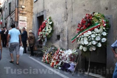 Caprarola - Il funerale di Roberto Marchini