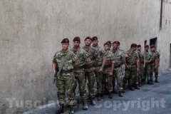 Caprarola - Il funerale di Roberto Marchini