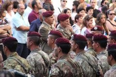 Caprarola - Il funerale di Roberto Marchini