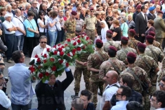 Caprarola - Il funerale di Roberto Marchini