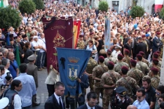 Caprarola - Il funerale di Roberto Marchini
