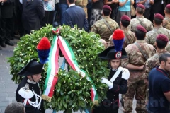 Caprarola - Il funerale di Roberto Marchini