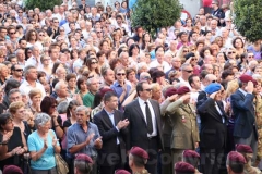 Caprarola - Il funerale di Roberto Marchini