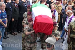 Caprarola - Il funerale di Roberto Marchini