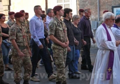 Caprarola - Il funerale di Roberto Marchini-1