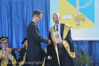 Cerimonia di laurea degli allievi marescialli