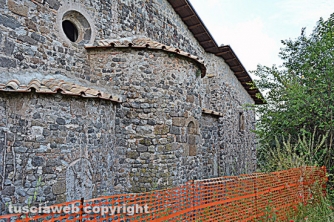 Absidi della chiesa foro-cassio