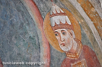 Gli affreschi scoperti nella chiesa di Santa Maria in Forcassi