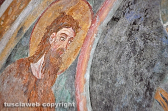 Gli affreschi scoperti nella chiesa di Santa Maria in Forcassi