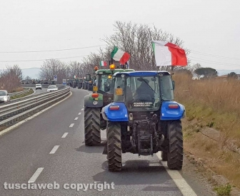 Tarquinia - Agricoltori contro il rincaro del gasolio
