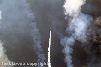 Air show a Montefiascone - Il tricolore sul lago di Bolsena