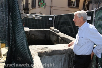 Fontana grande - Il cantiere