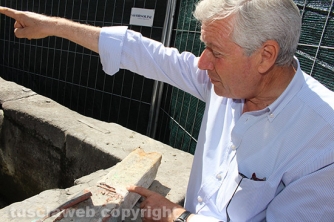 Fontana grande - Il cantiere