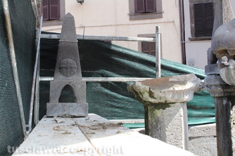 Fontana grande - Il cantiere