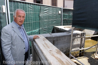 Fontana grande - Il cantiere