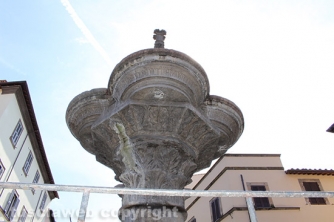 Fontana grande - Il cantiere