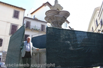 Fontana grande - Il cantiere