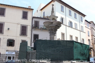 Fontana grande - Il cantiere