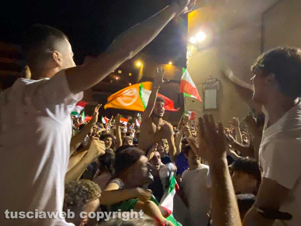 Al Sacrario esplode la festa