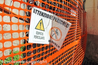 Al via i lavori di smontaggio in via La Fontaine