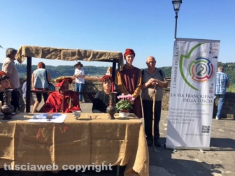 Al via il cammino sulla Francigena