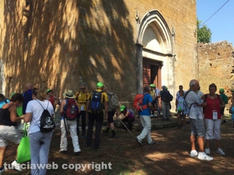 Al via il cammino sulla Francigena
