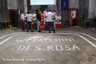 Sodalizio dei facchini - Al via le prove di portata