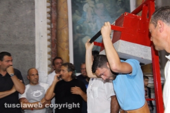 Sodalizio dei facchini - Al via le prove di portata