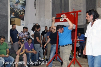 Sodalizio dei facchini - Al via le prove di portata