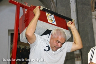 Sodalizio dei facchini - Al via le prove di portata