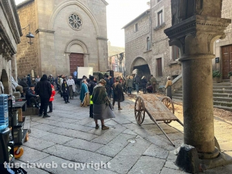 Viterbo - Le riprese della serie Netflix The Decameron