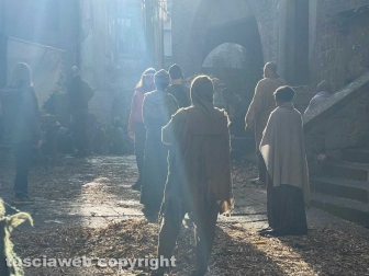 Viterbo - Le riprese della serie Netflix The Decameron
