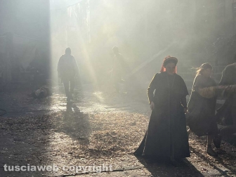 Viterbo - Le riprese della serie Netflix The Decameron
