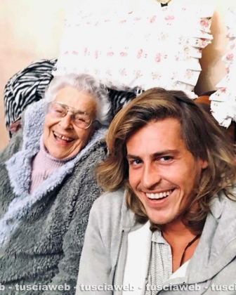 Alberto Mezzetti e nonna Pasqualina
