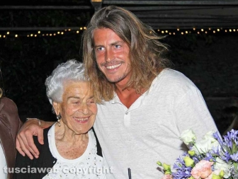 Alberto Mezzetti e nonna Pasqualina